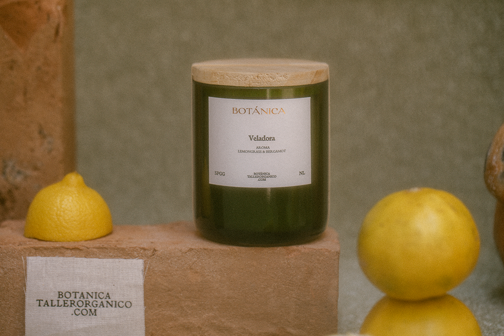 Veladora 'Lemongrass & Bergamot'